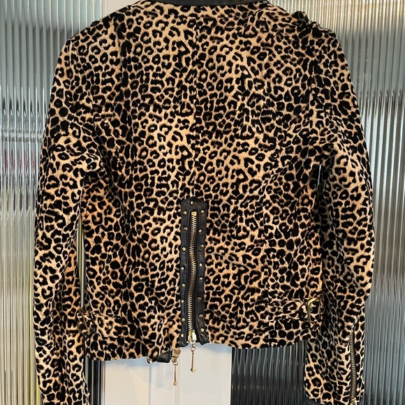 Velvet leopard Jacket - Picture 2 of 7